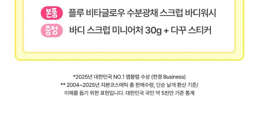 [1등스크럽/착색미백] 플루X헬로키티 비타글로우 수분광채 스크럽 바디워시 멜로즈 500ml 한정기획 상세페이지 3